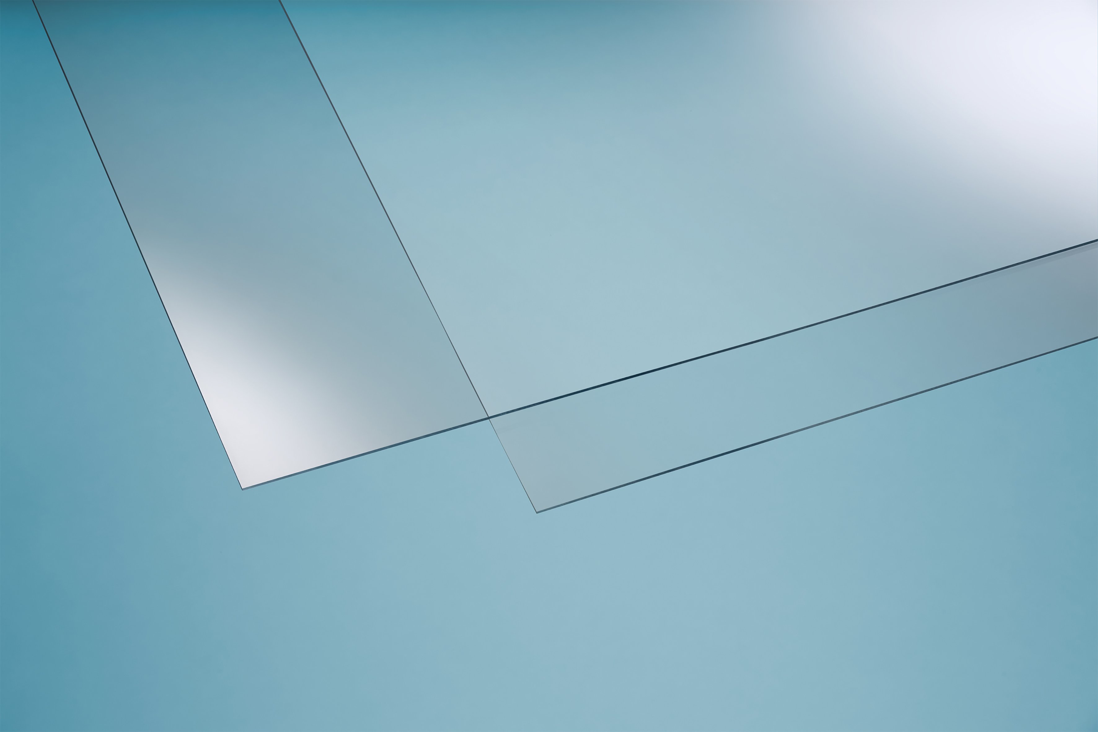 Acrylglas eben glatt klar