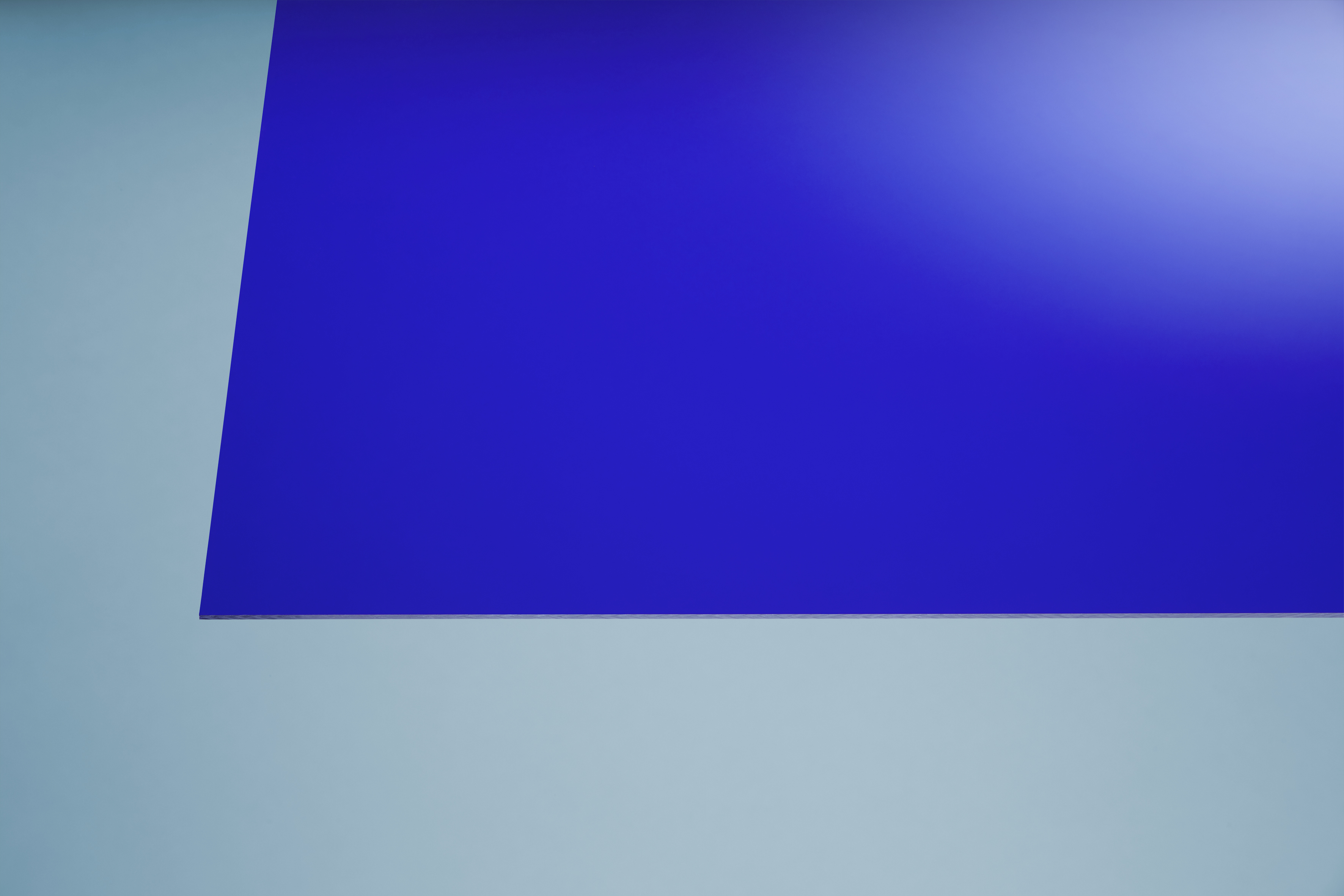 Acrylglas eben glatt blau 3 mm