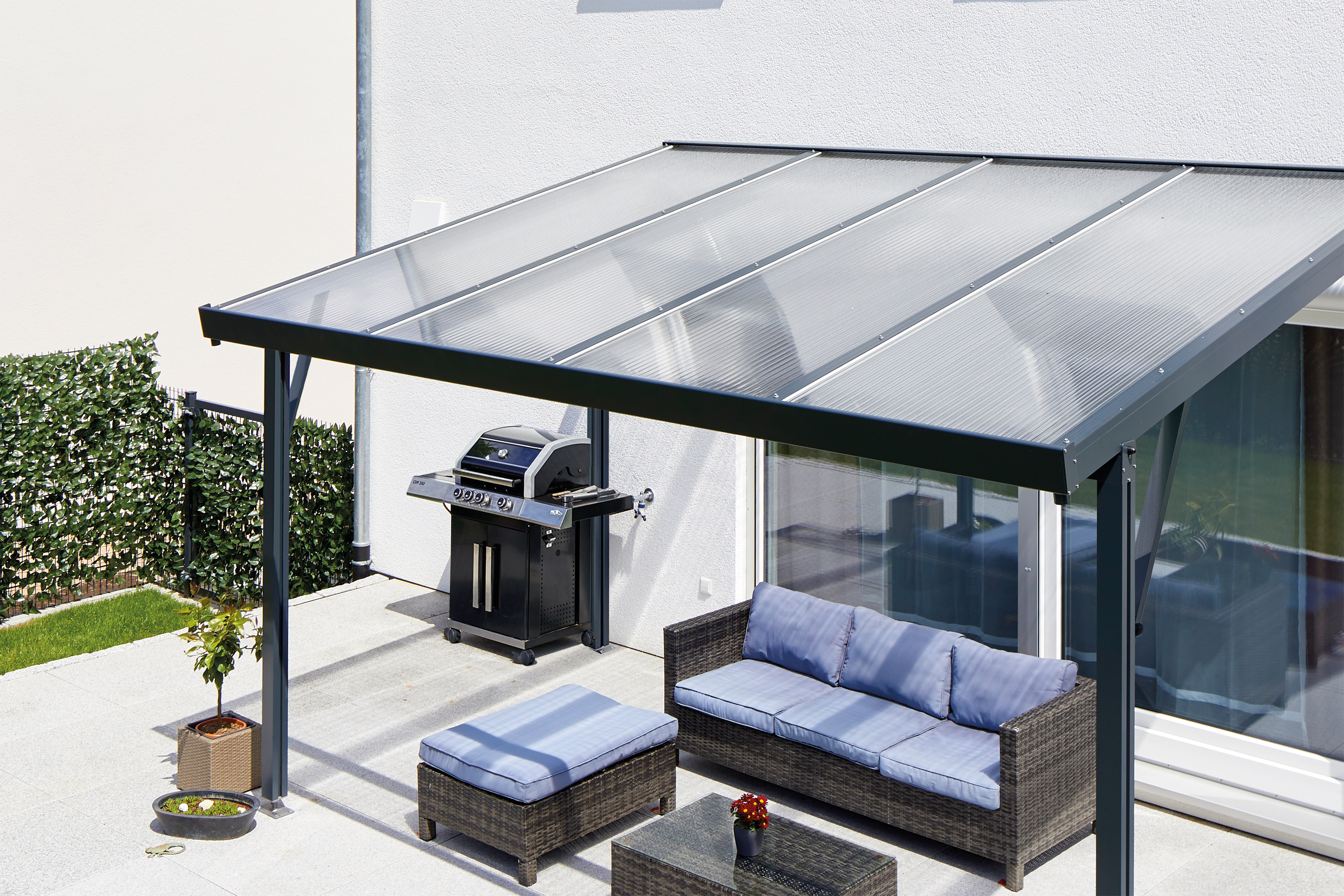 Gutta Terrassenüberdachung Premium freistehend