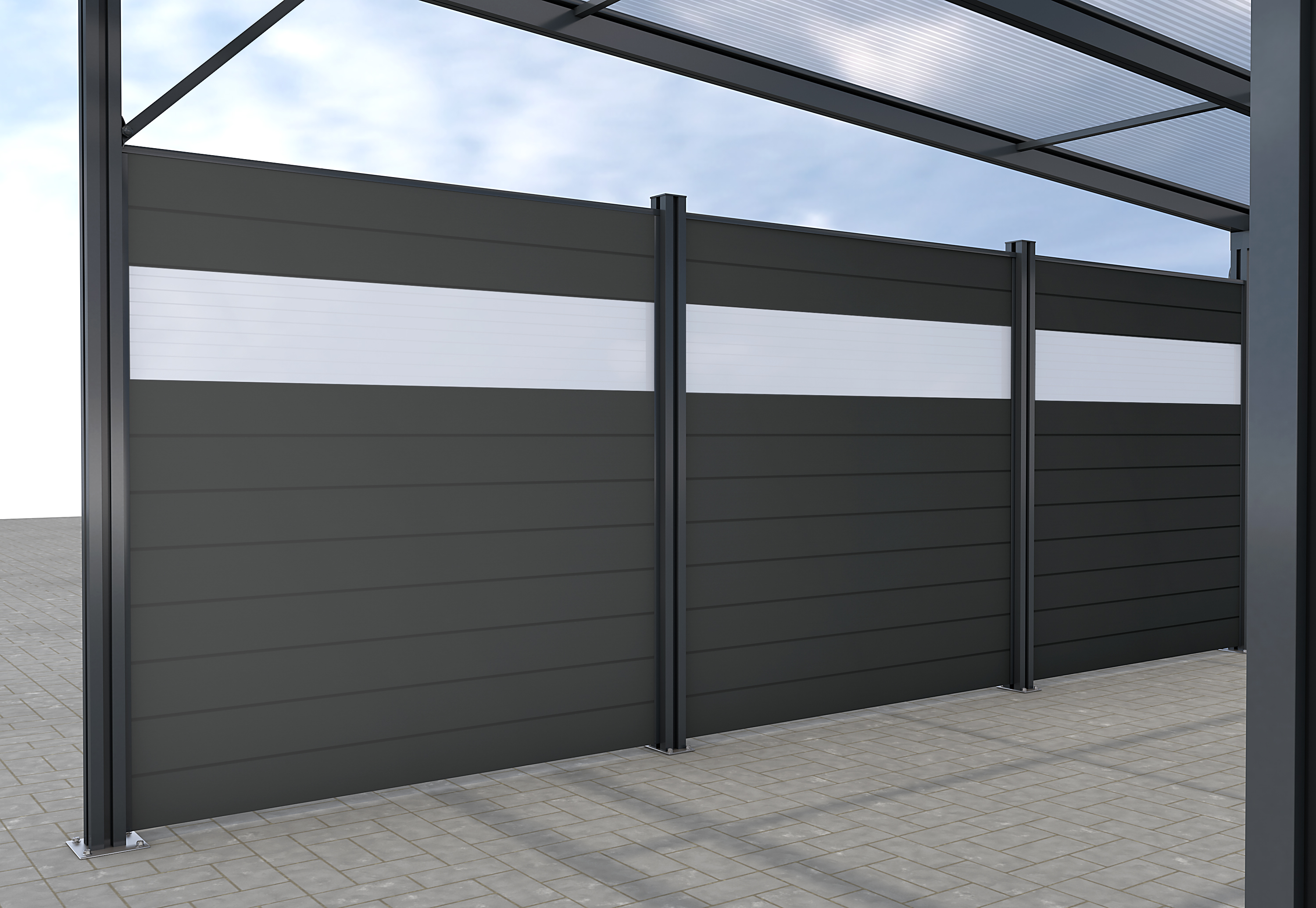 Seitenwand Carport Premium Seitenwand Carport Premium