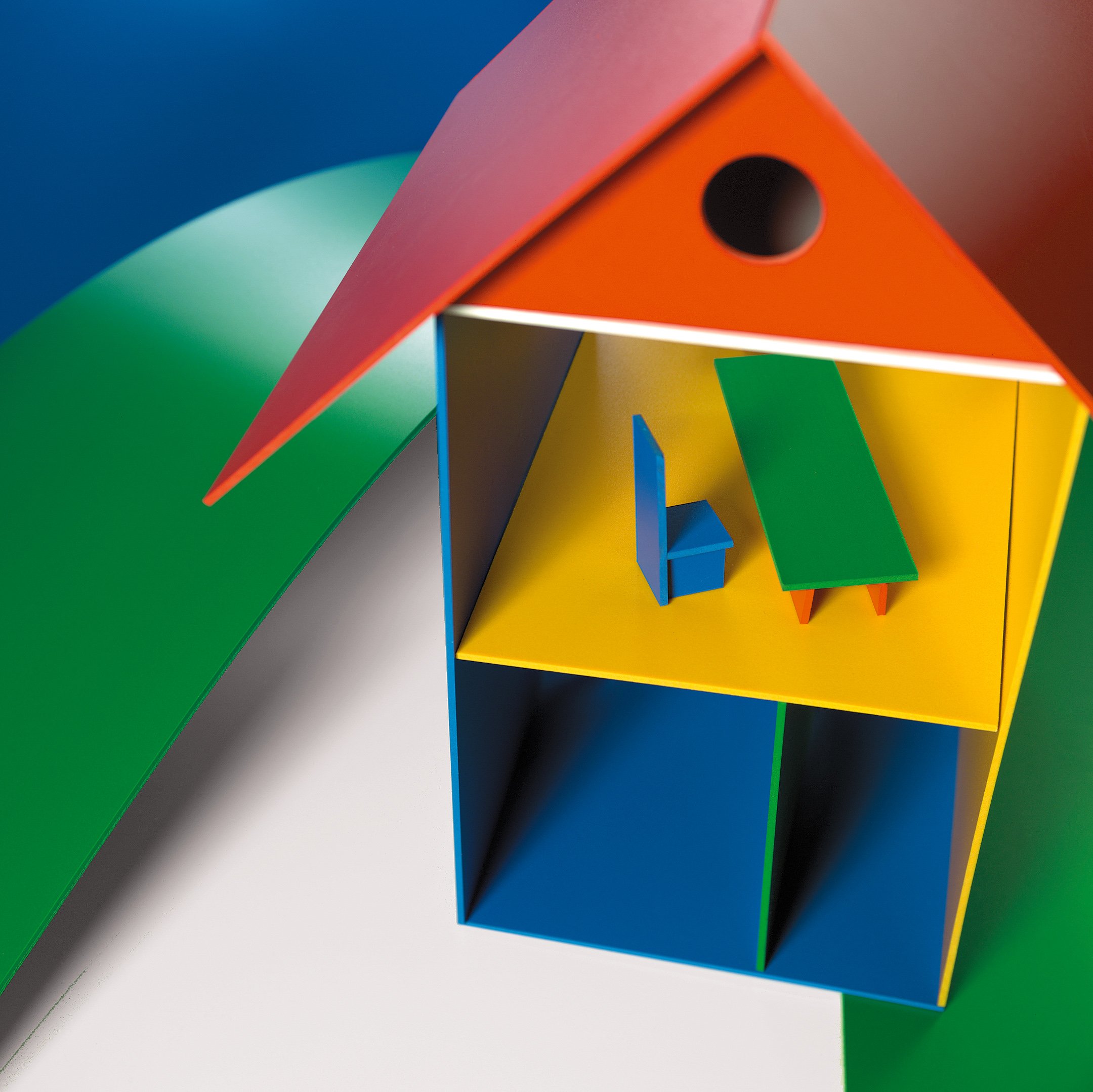 Hobbycolor glatt anthrazit aus PVC