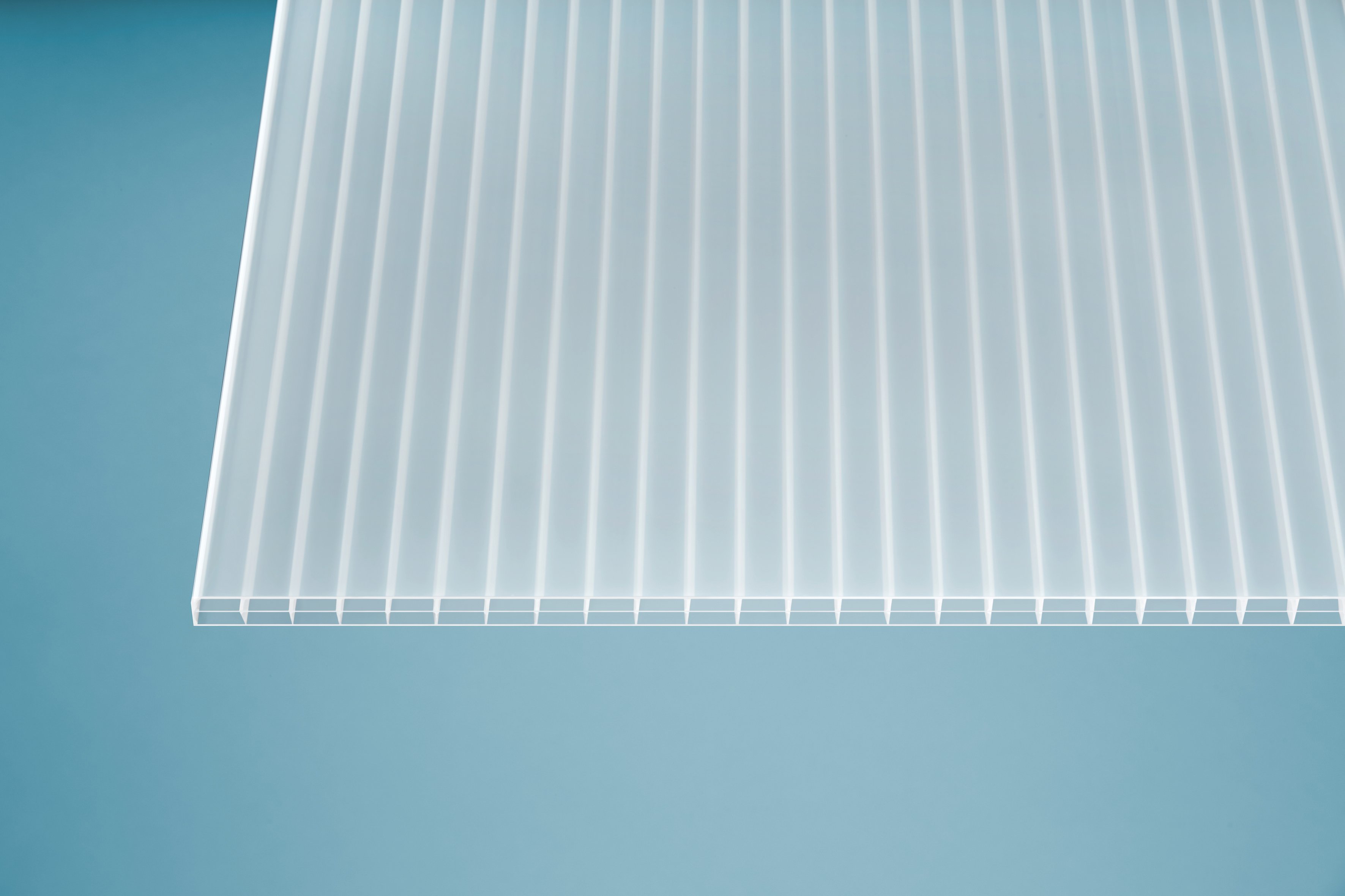 Polycarbonat Stegplatten 16 mm weiß-opal