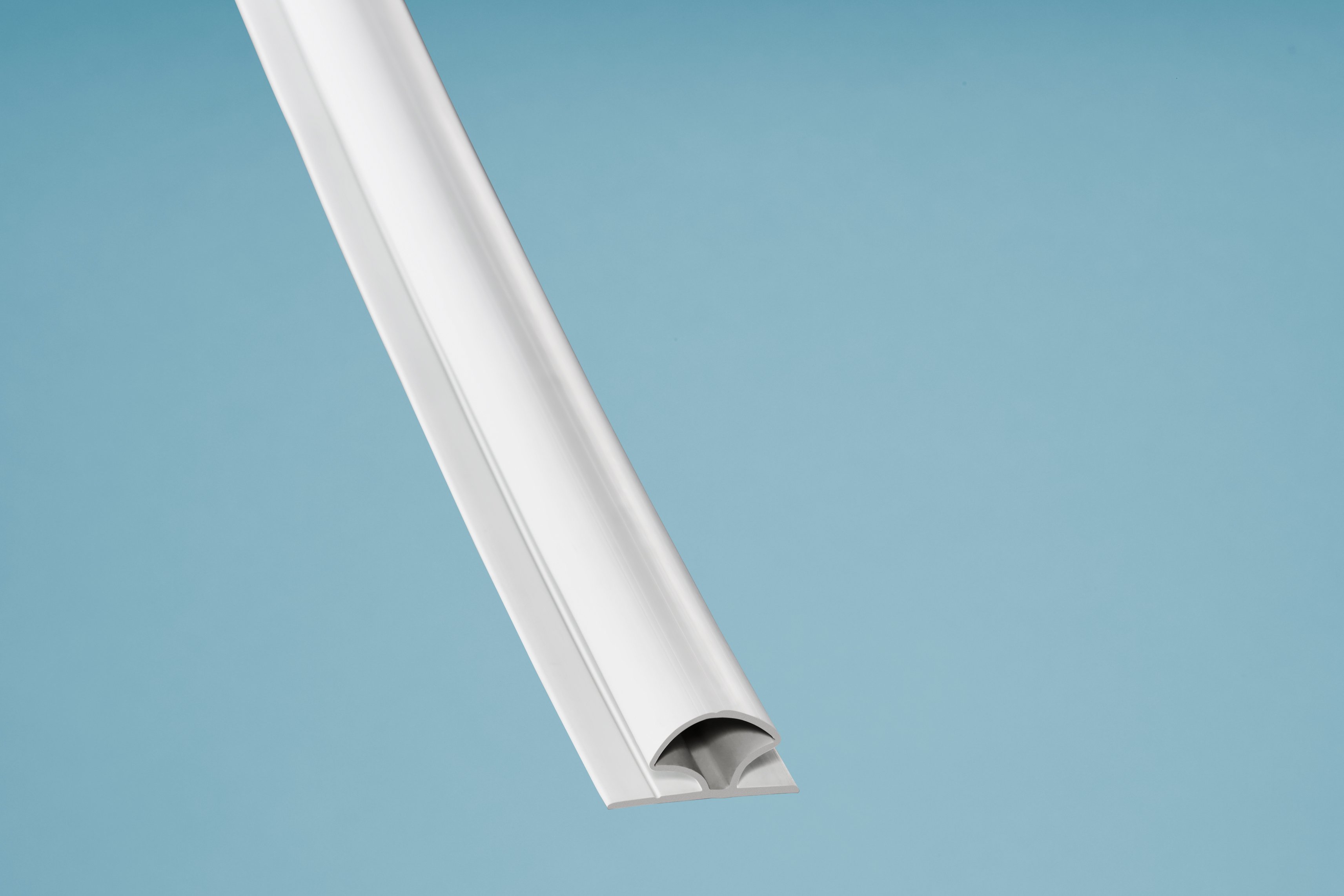 Wandanschlussprofil, U Klemmprofil eckig für 8mm, 2500mm - Schwarz pulverbeschichtet - Gral Systeme Wandanschlussprofil, U Klemmprofil eckig für 8mm, 2500mm - Schwarz pulverbeschichtet - Gral Systeme