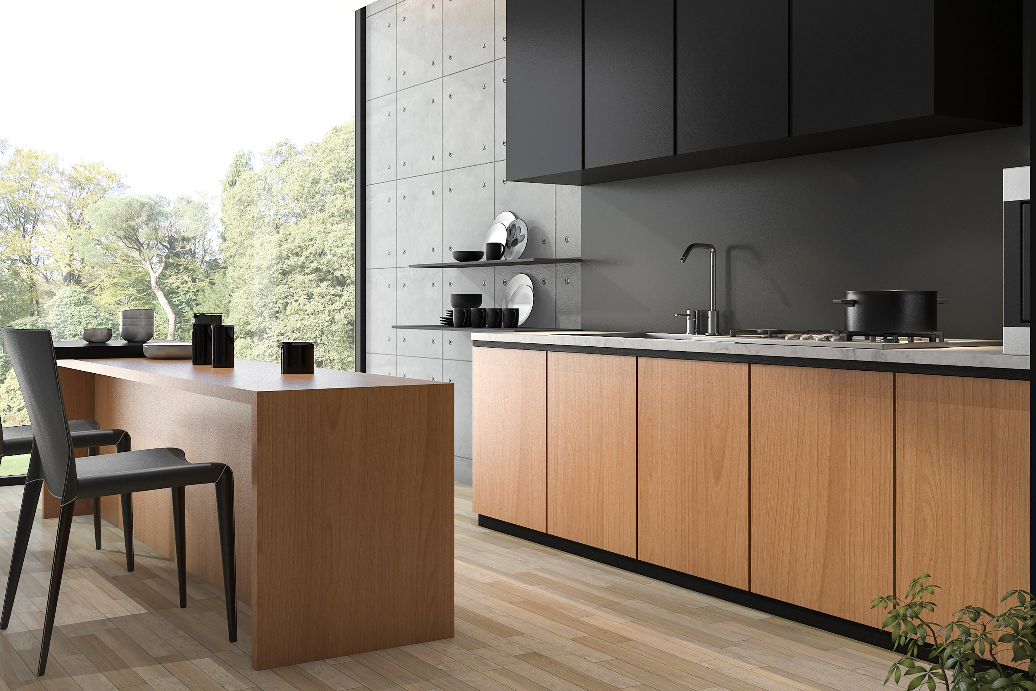 HPL Schichtstoffplatte 6 mm anthrazit HPL Schichtstoffplatte 6 mm anthrazit