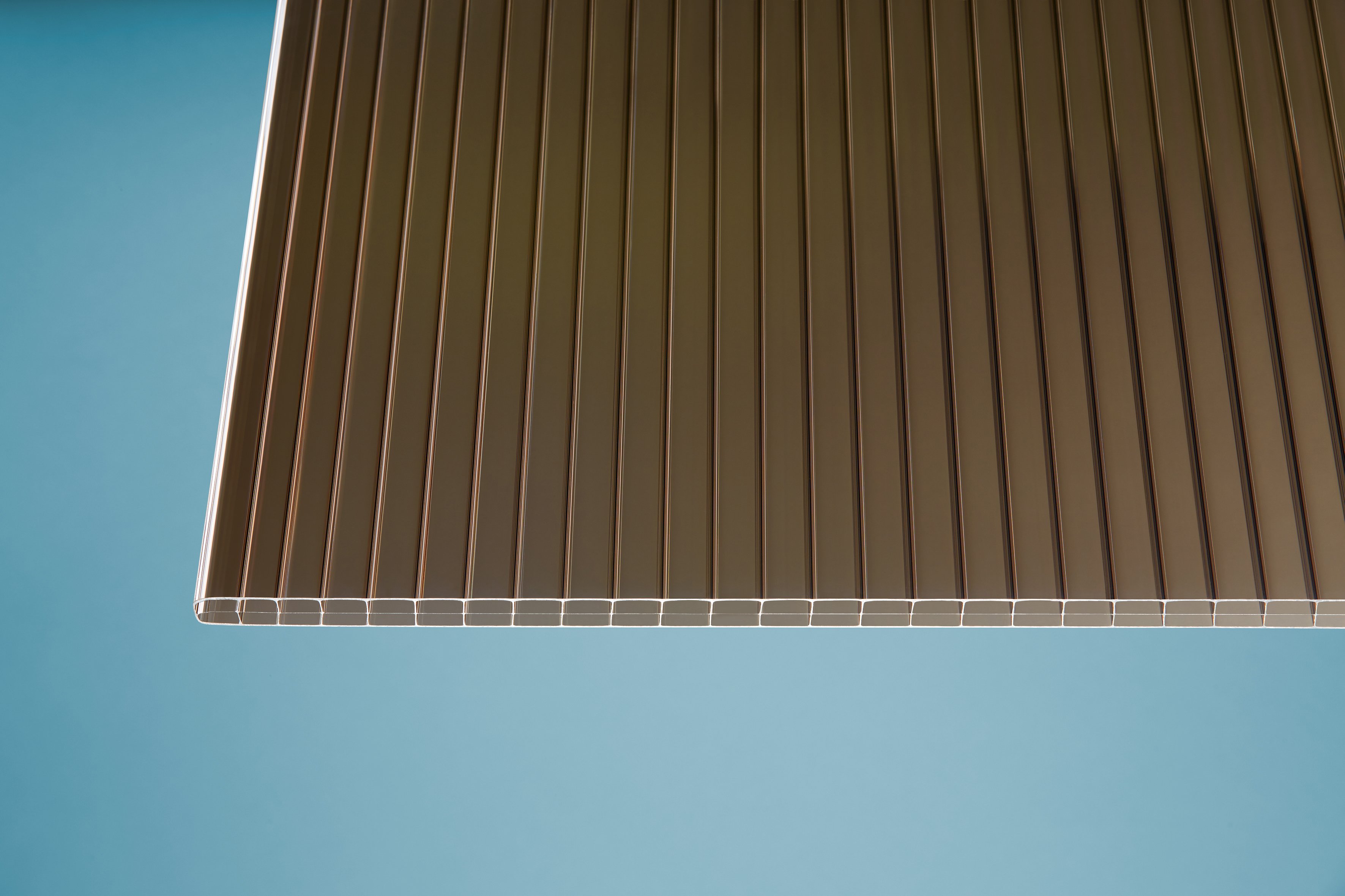 Polycarbonat Stegplatten 16 mm bronce Polycarbonat Stegplatten 16 mm bronce