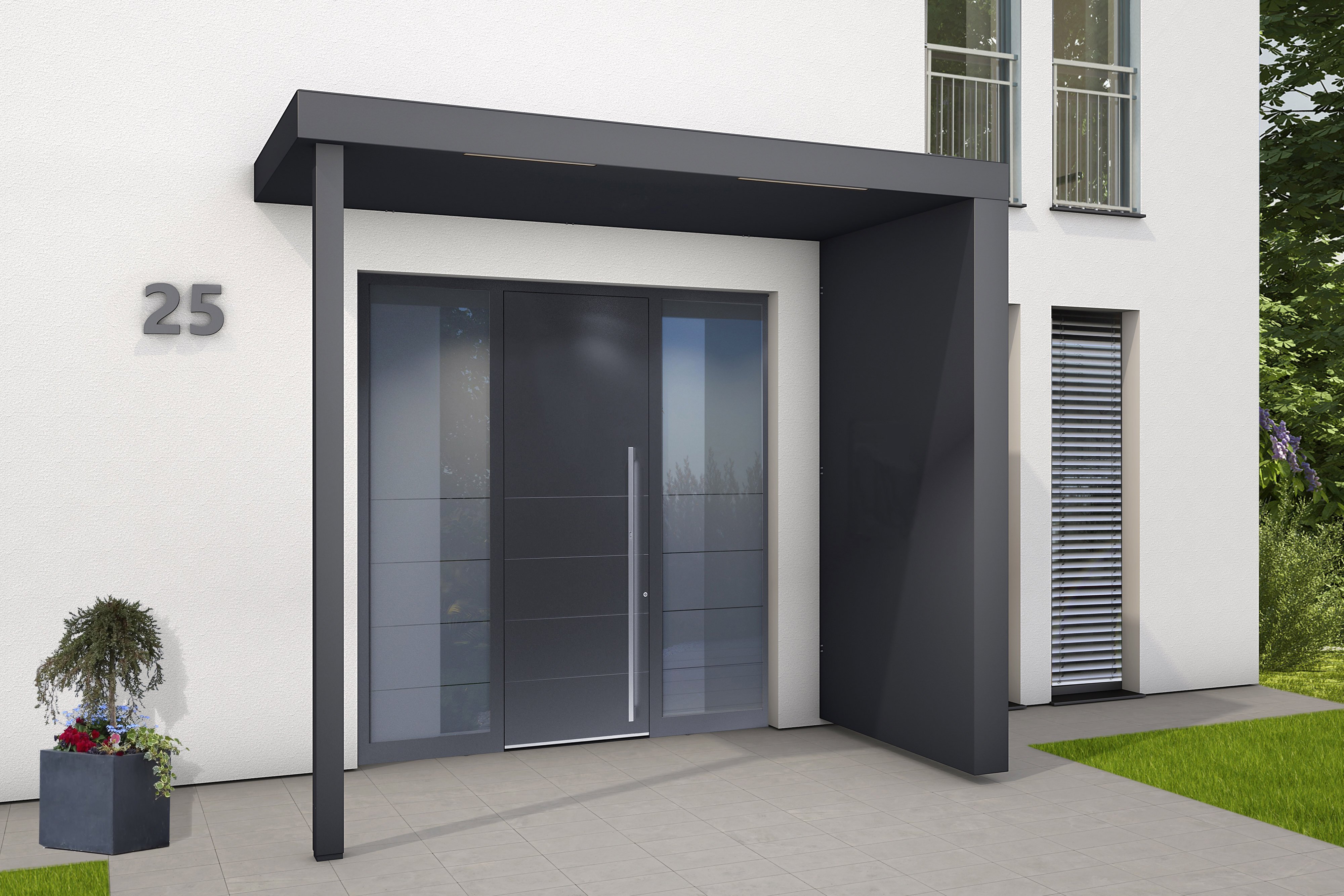 Rechteckvordach BS Plus XL Rechteckvordach BS Plus XL