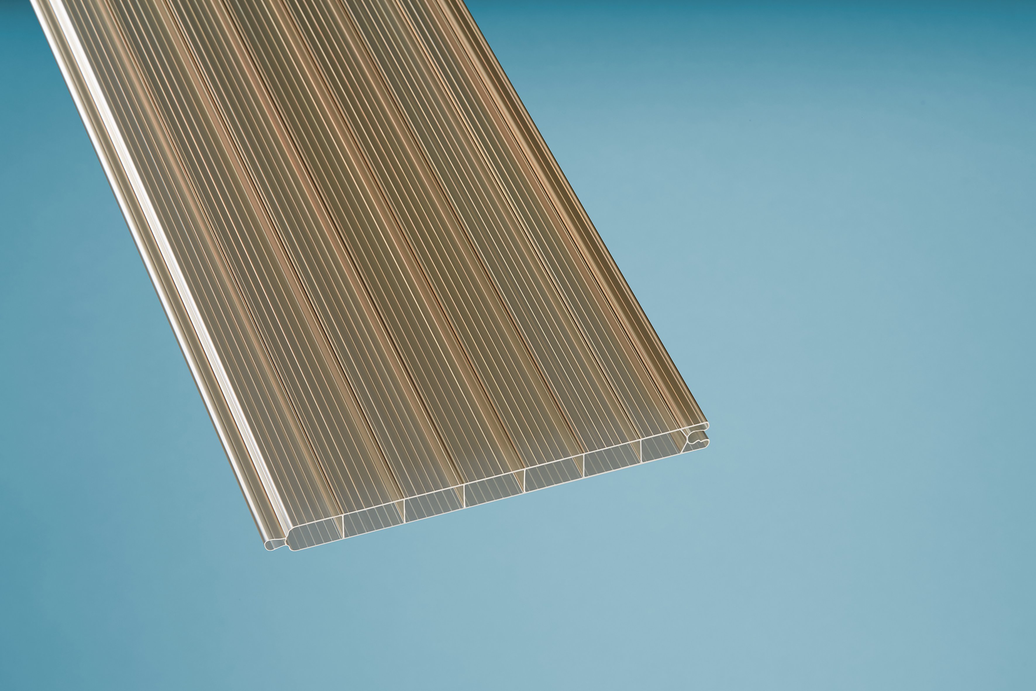 PVC Paneele 16 mm bronce