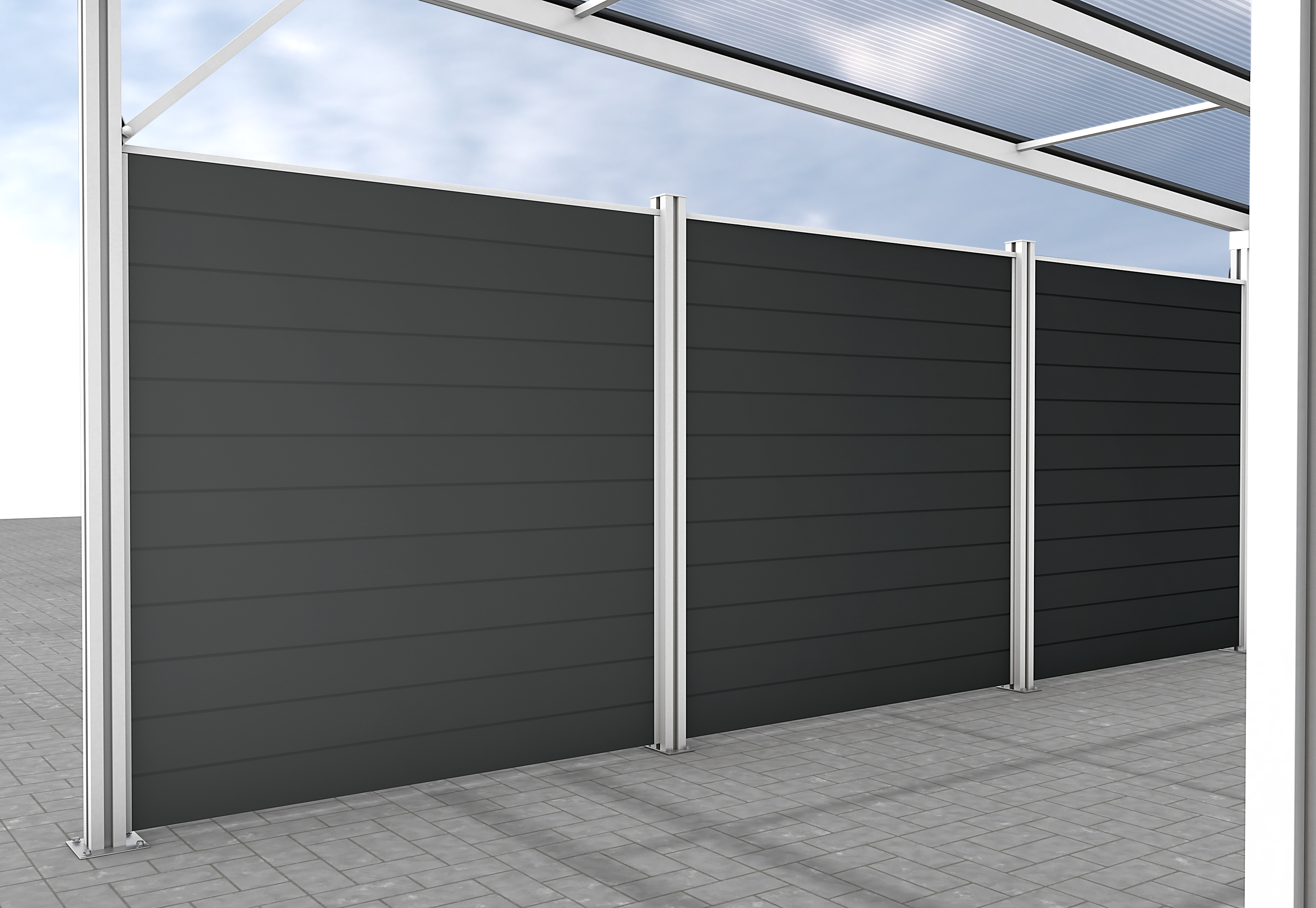 Seitenwand Carport Premium Seitenwand Carport Premium