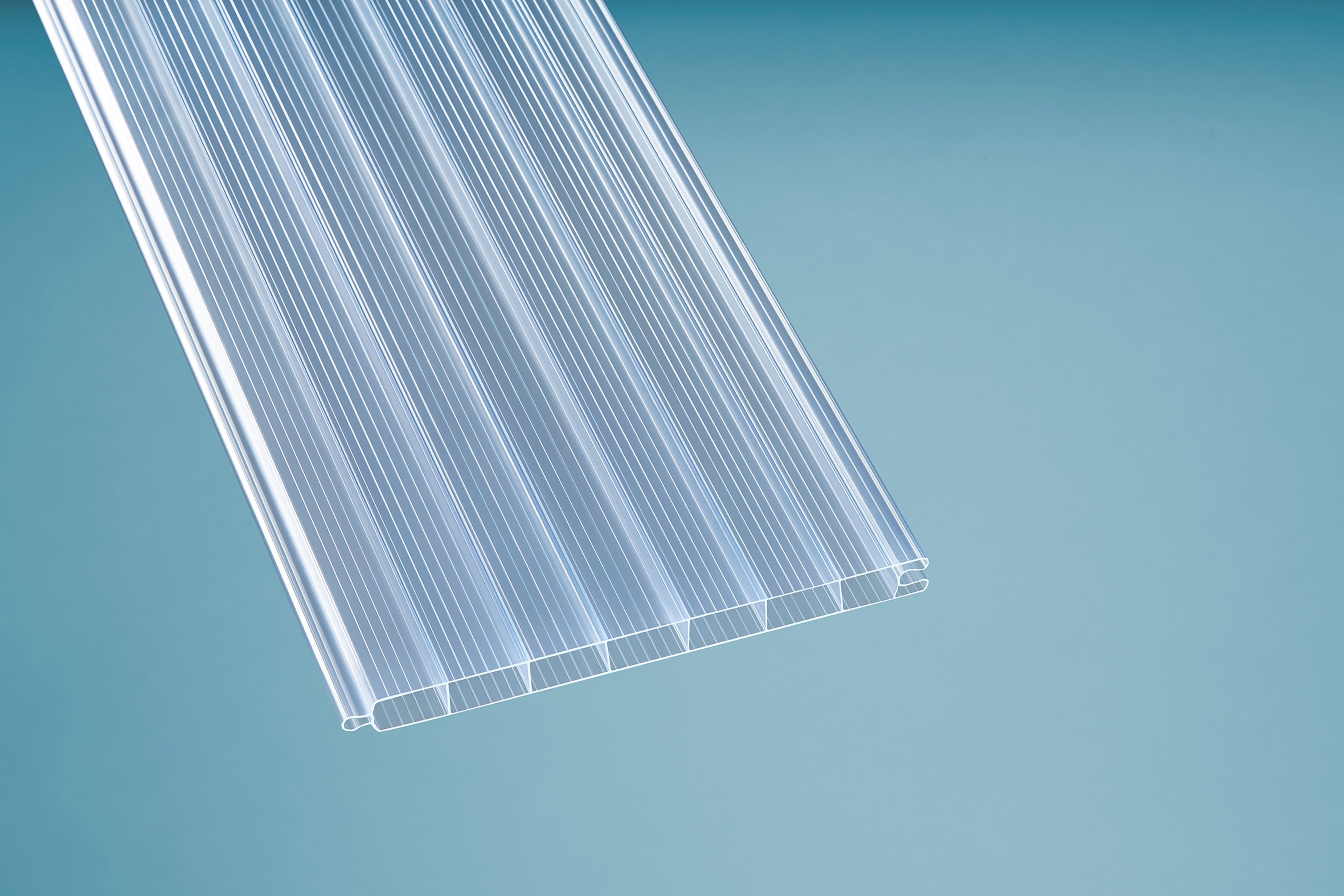PVC Paneele 16mm klar