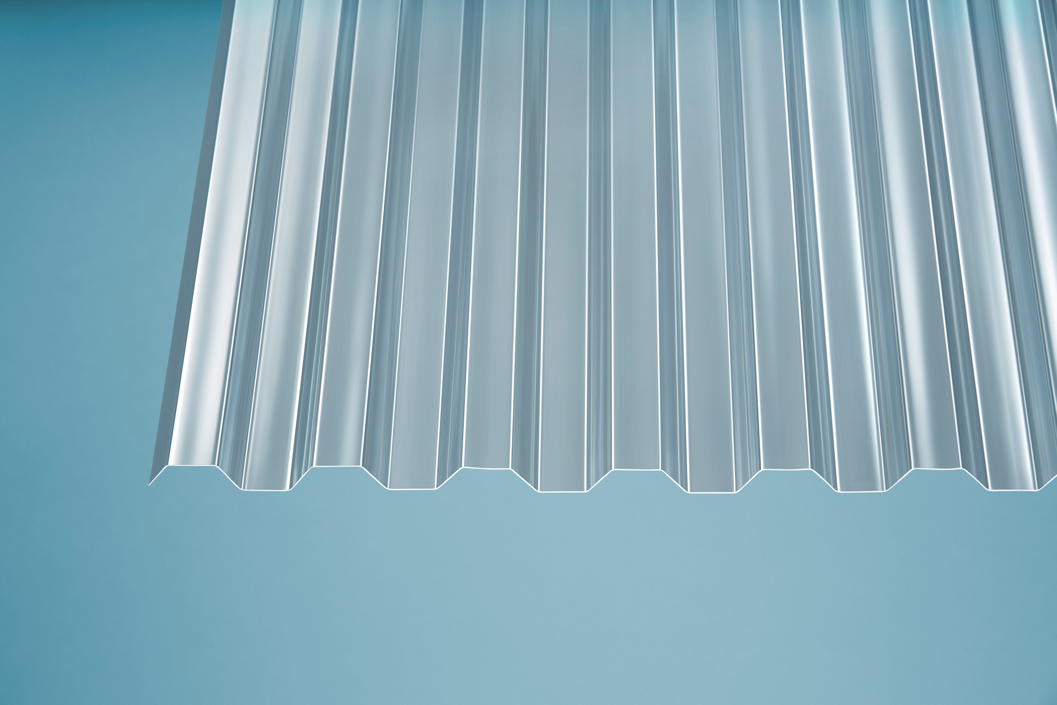PC Wellplatten Trapez 76/18 klar 1,3 mm