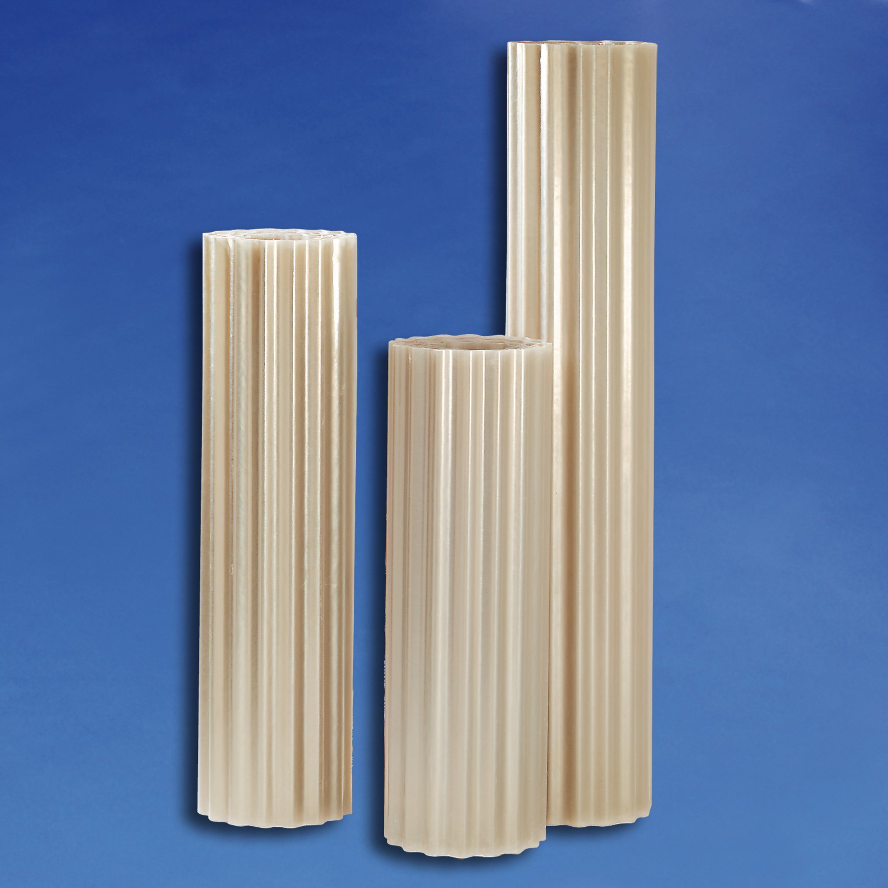 Polyester Lichtwellbahn natur transparent - Kurzrollen 5 und 10 lfm. Polyester Lichtwellbahn natur transparent - Kurzrollen 5 und 10 lfm.