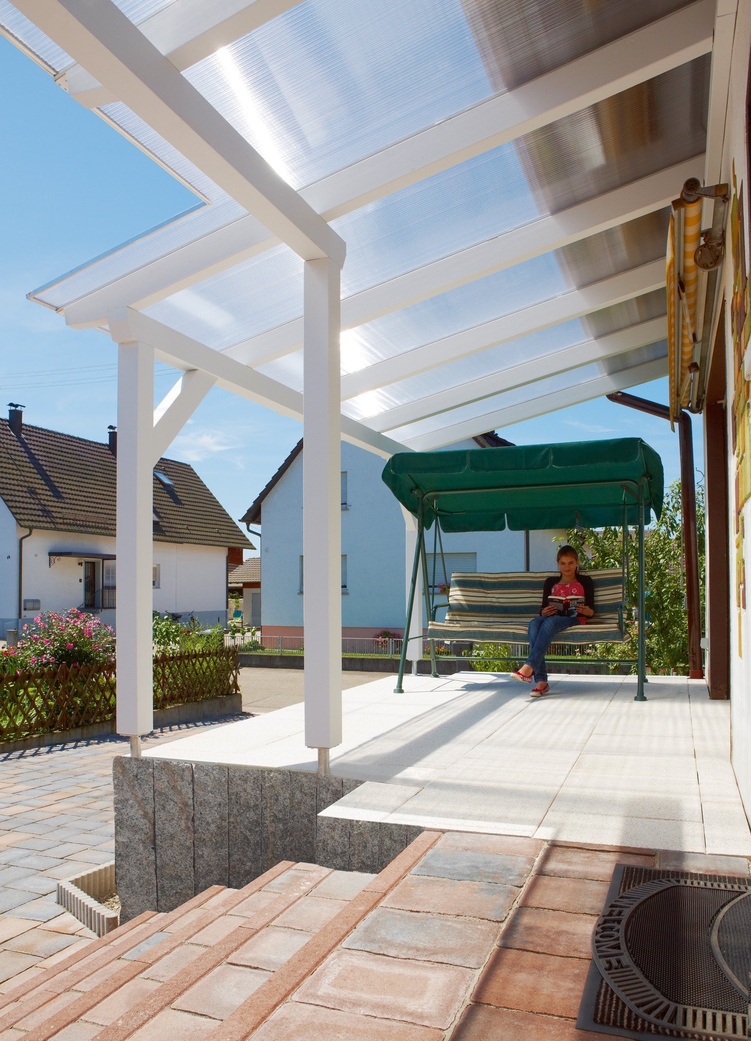 Polycarbonat Stegplatten 25 mm klar (Thermo) Polycarbonat Stegplatten 25 mm klar (Thermo)