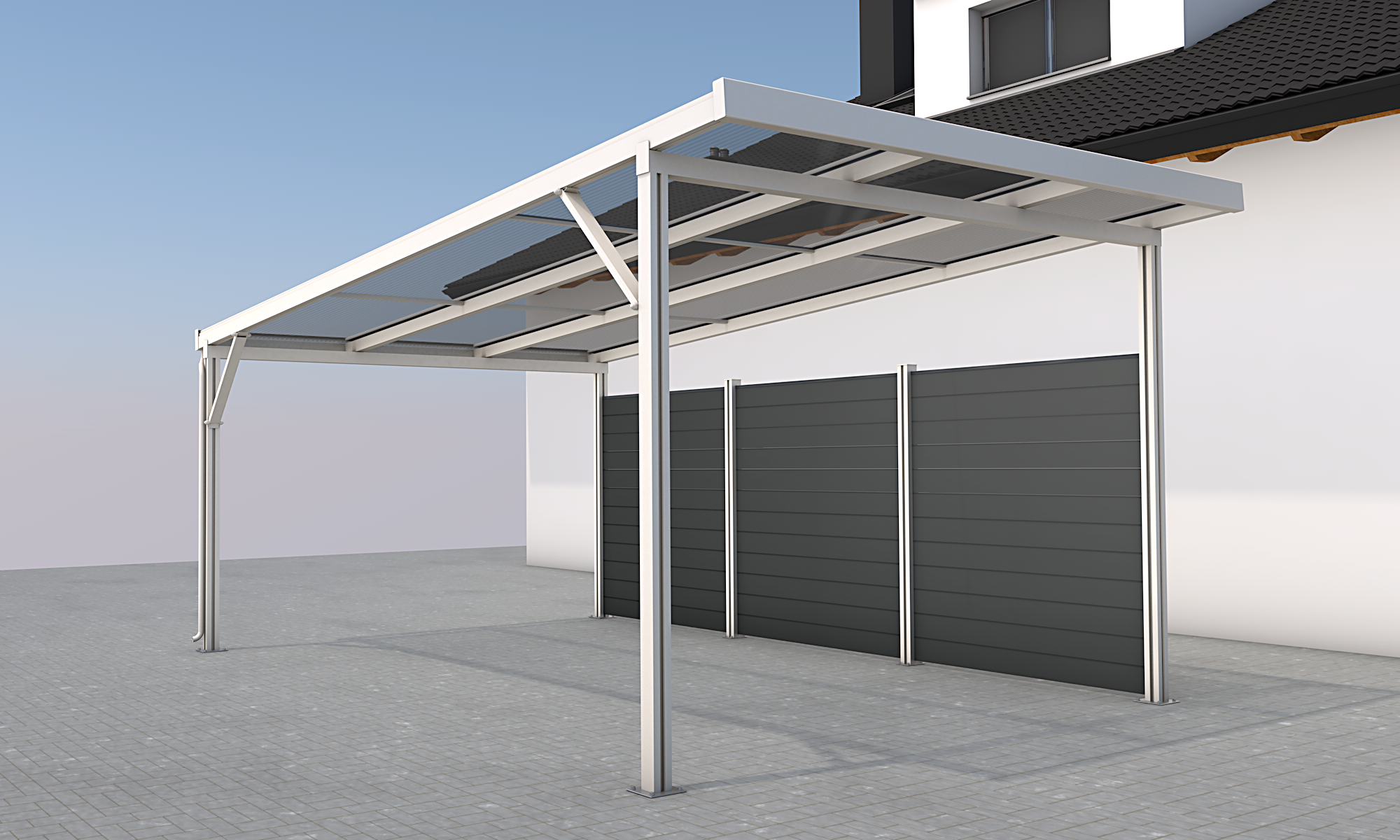 Seitenwand Carport Premium Seitenwand Carport Premium