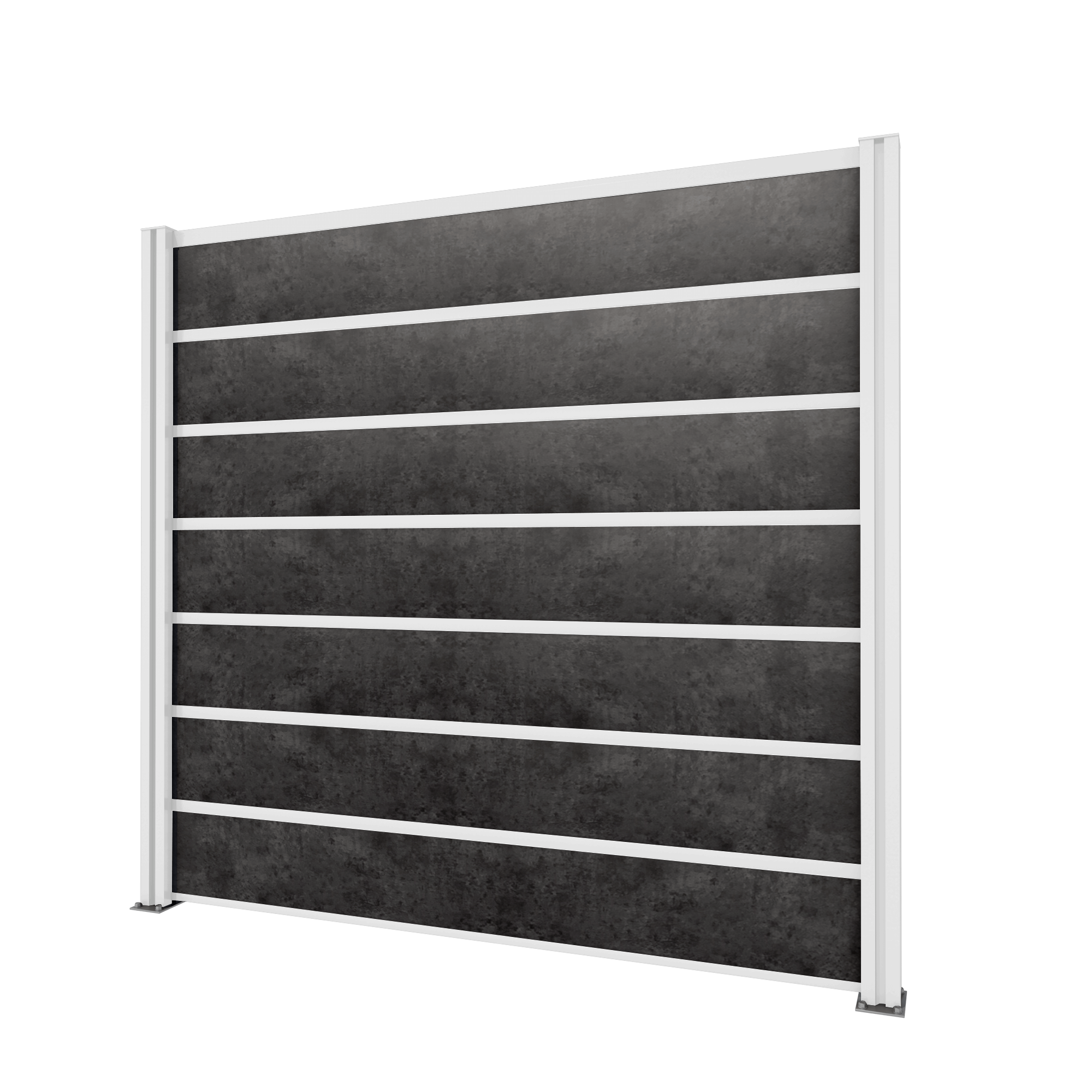 Sichtschutz Grundelement | 2 Pfosten + Füllung Sichtschutz Grundelement | 2 Pfosten + Füllung