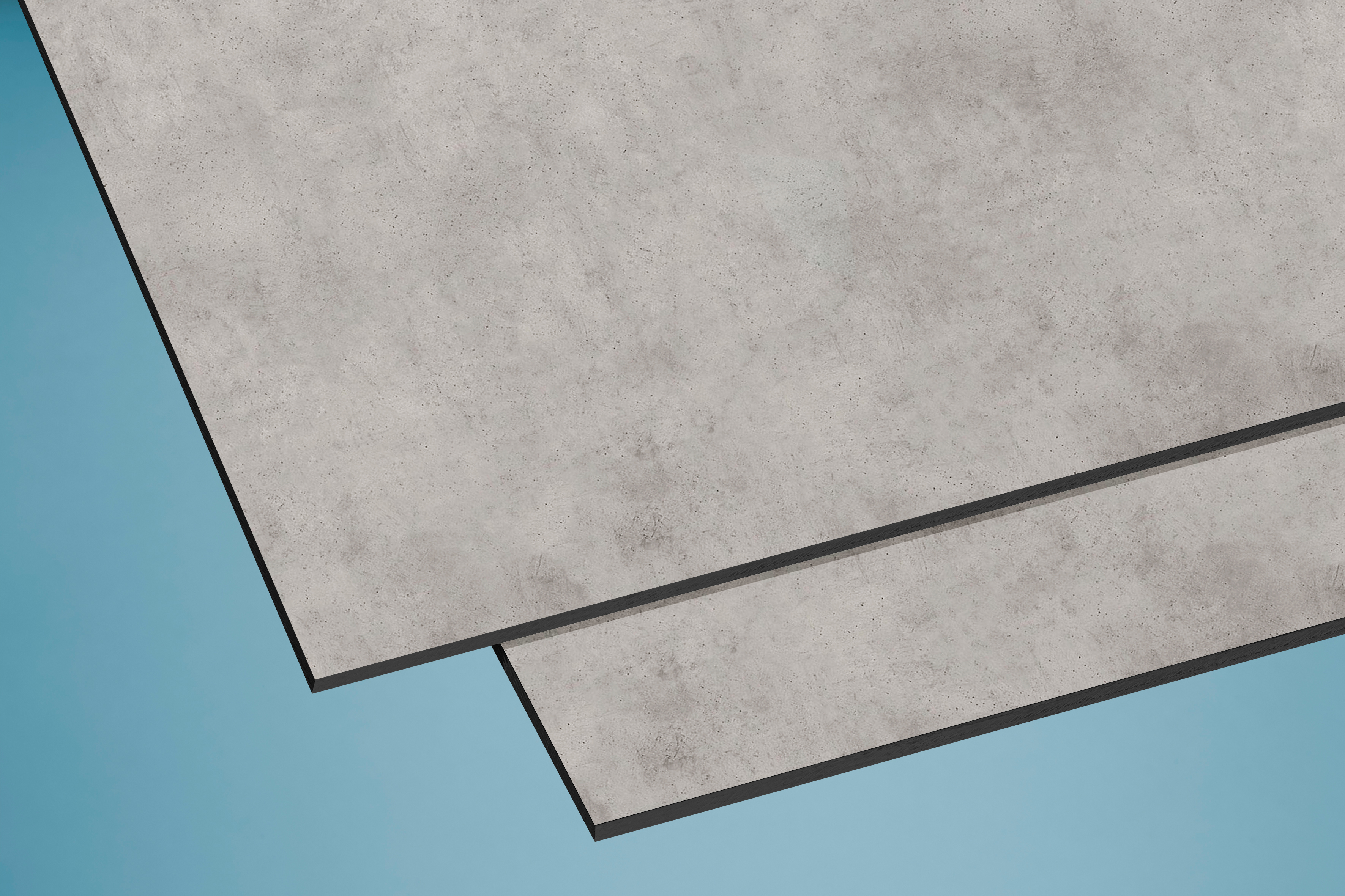 HPL Bau- und Fassadenplatte 8 mm Betonoptik