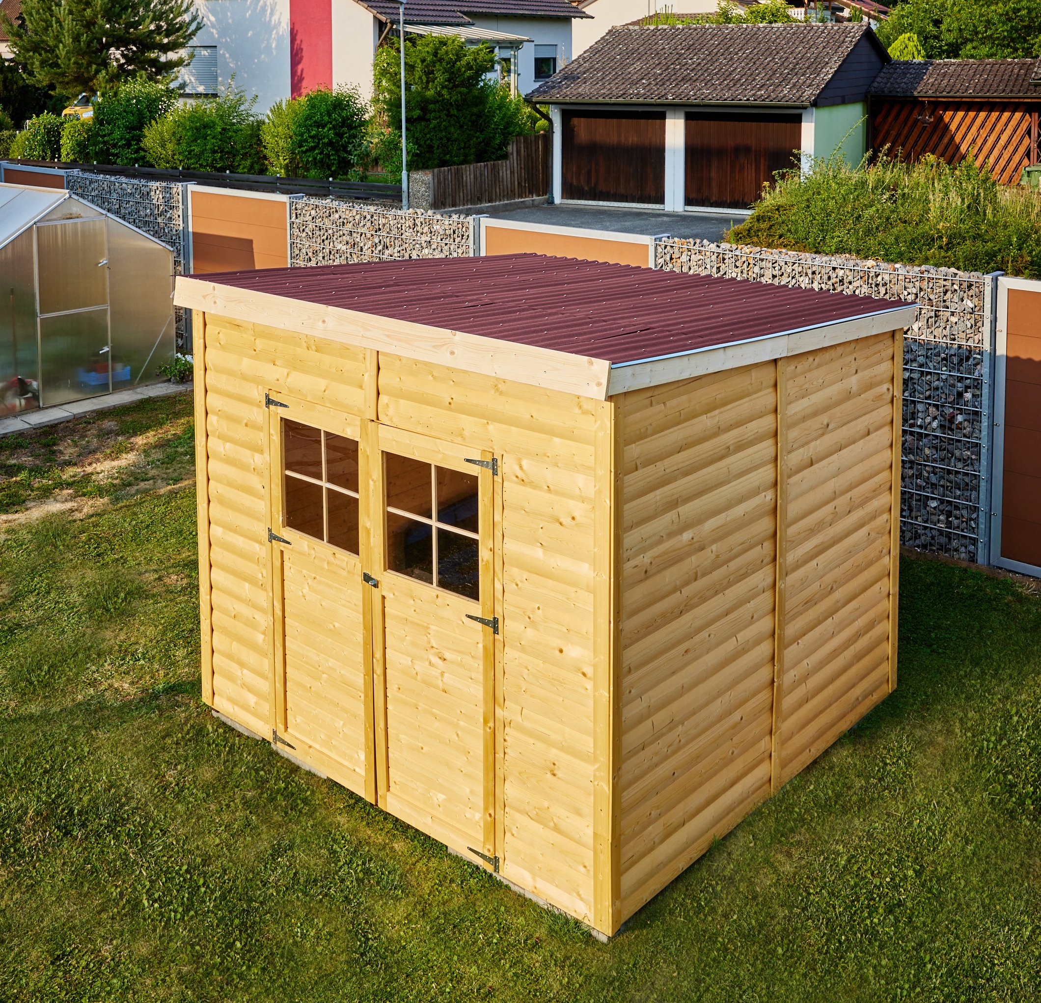 Guttanit Plus Wellplatten 2,5 mm rot Guttanit Plus Wellplatten 2,5 mm rot