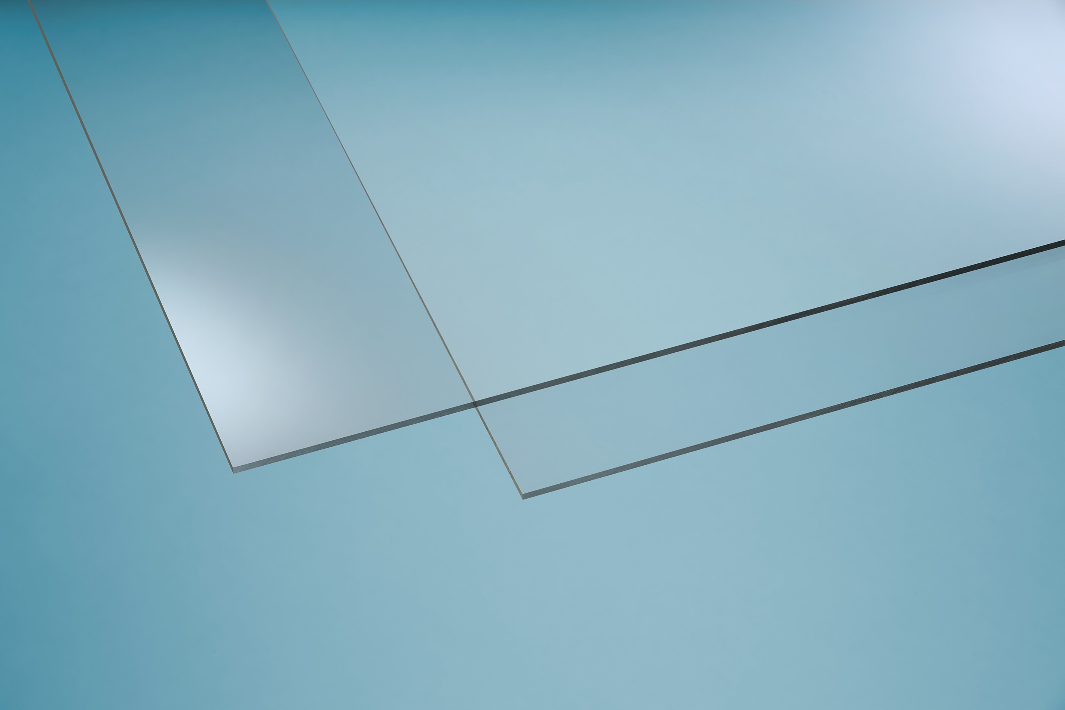 Acrylglas eben glatt klar