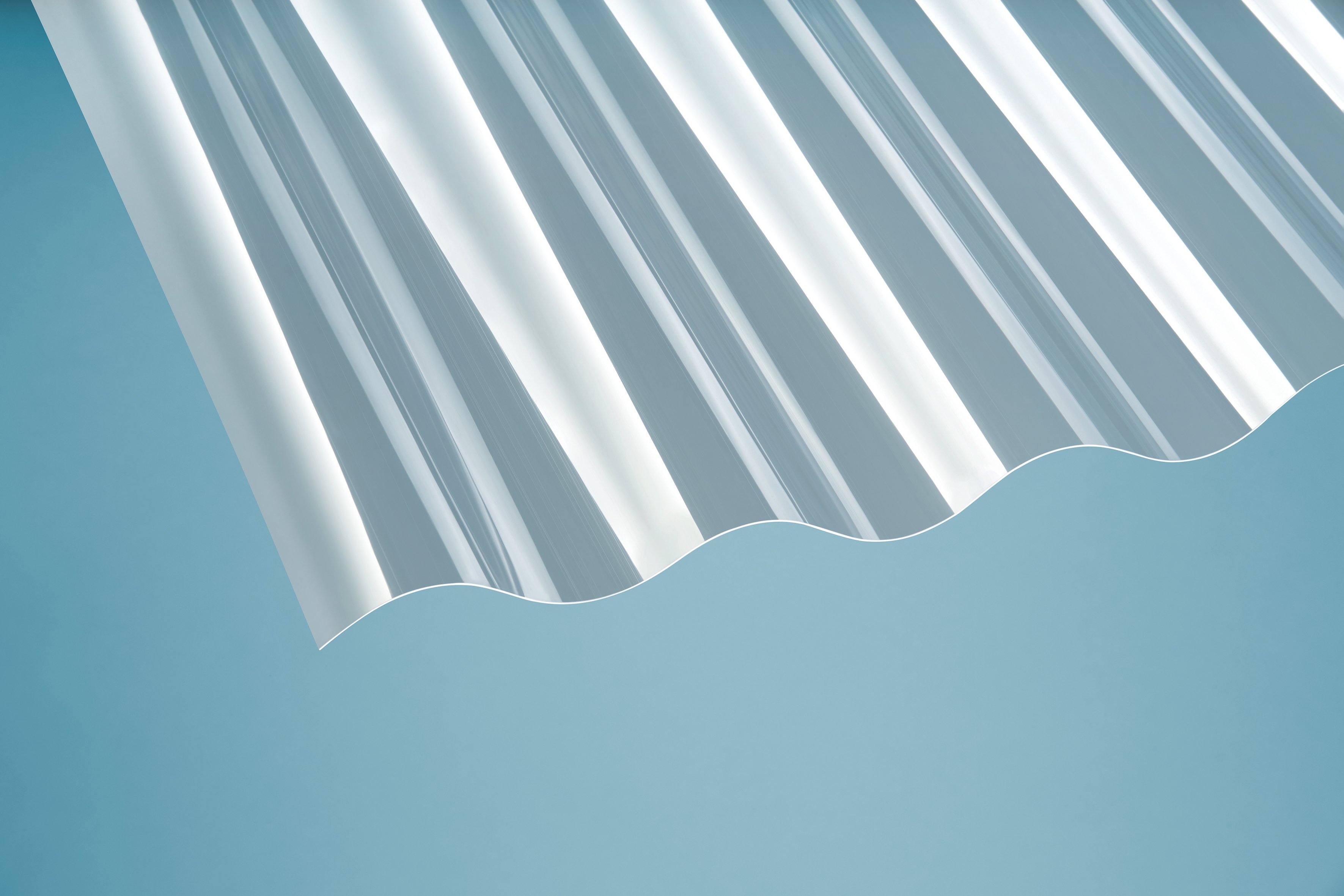 PVC Wellplatten P8 Sinus 130/30 - 1,2 mm PVC Wellplatten P8 Sinus 130/30 - 1,2 mm