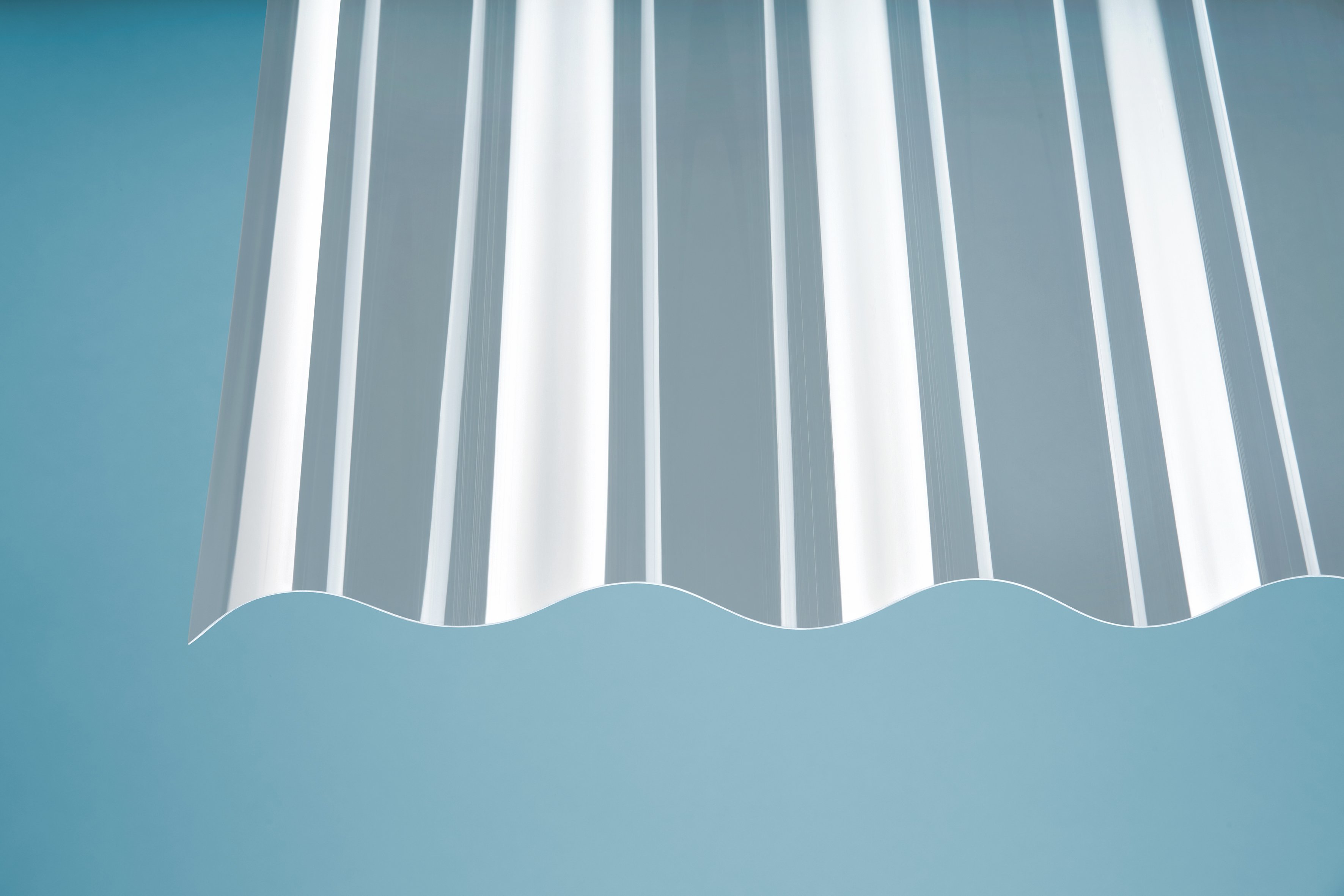 PVC Wellplatten P8 Sinus 130/30 - 1,2 mm PVC Wellplatten P8 Sinus 130/30 - 1,2 mm