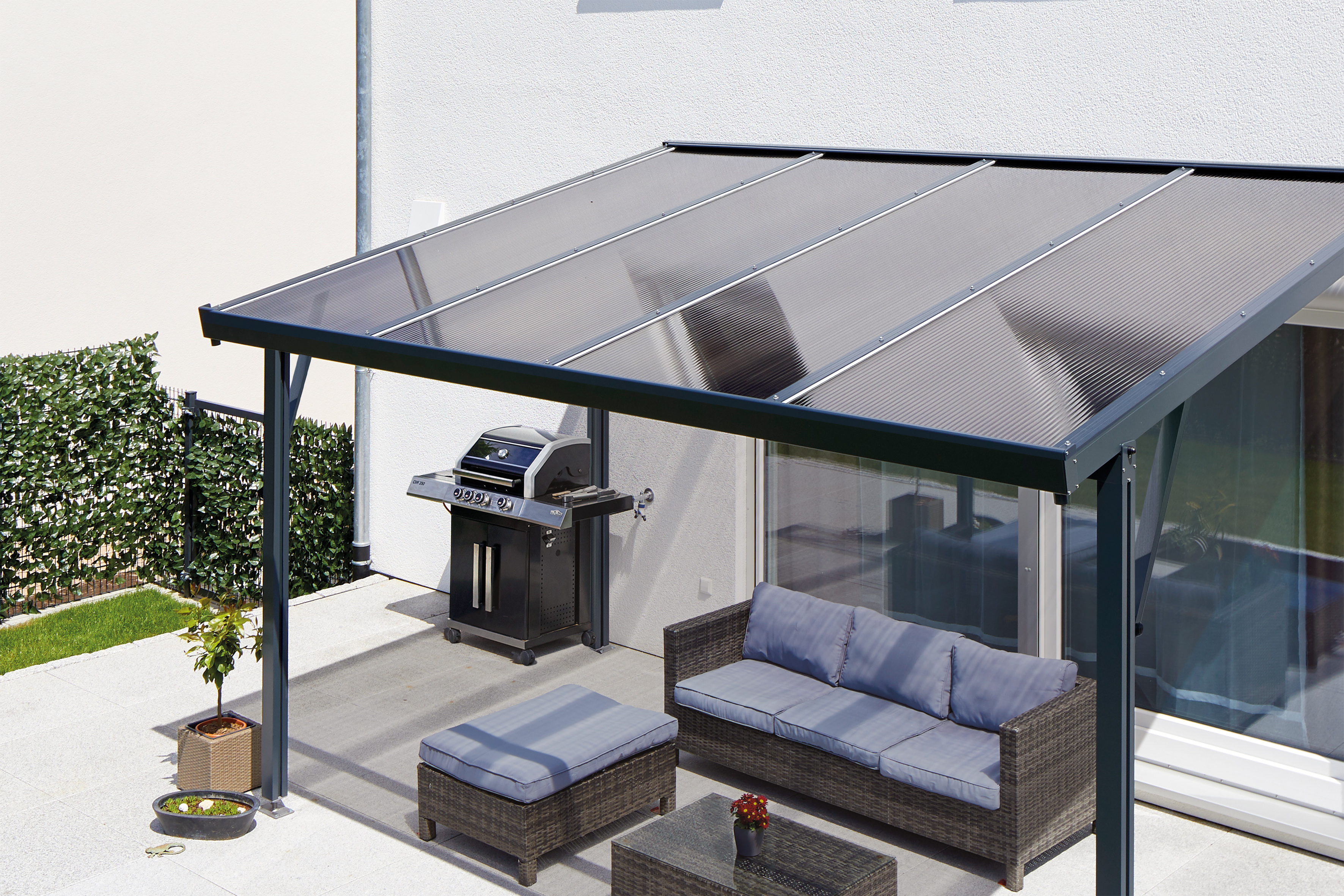 Gutta Terrassenüberdachung Premium freistehend