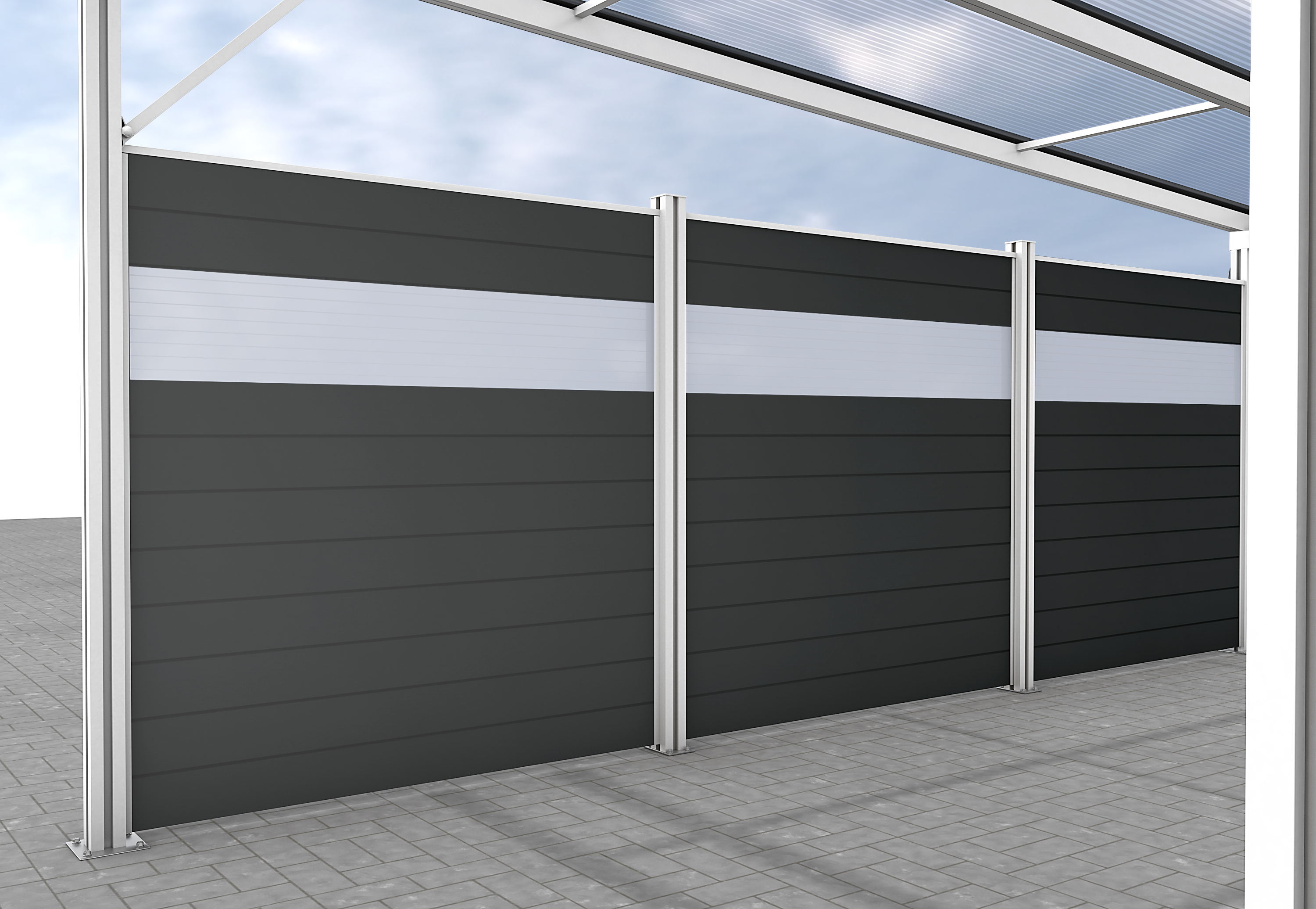 Seitenwand Carport Premium Seitenwand Carport Premium