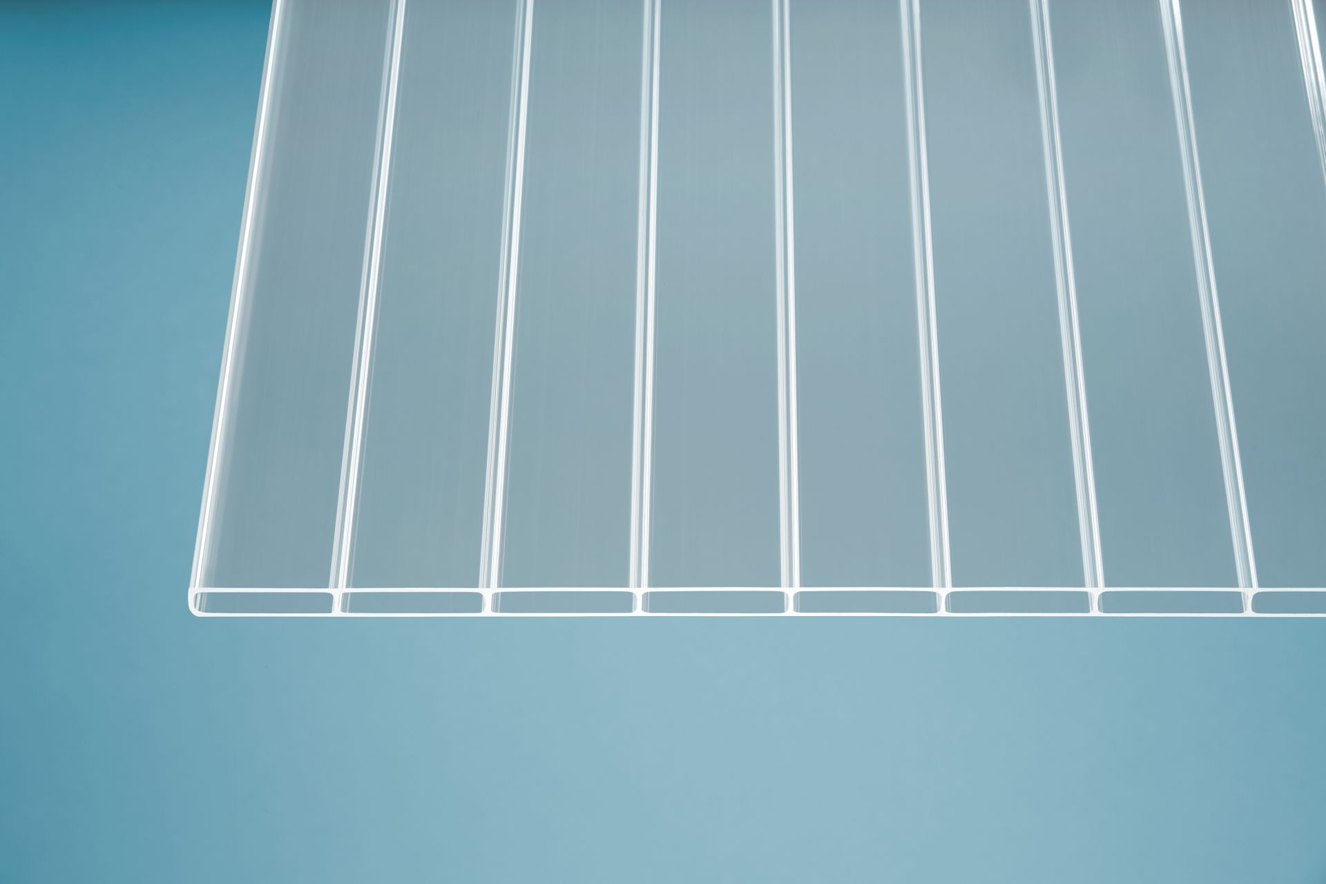 Acryl Stegplatten 16 mm klar 16/64 | 980 mm | 3500 mm | GW-2630512